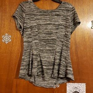 Black and Grey Fit Sweater